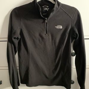 North Face black thin sweater